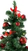 Dekobaum 10 LED mit roter Deko 50cm 2x AA Batterien Produktbild-Vorschau 4