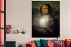 MuchoWow® Poster Mona Lisa - Telefon - Da Vinci 120x180 cm Produktbild-Vorschau 3