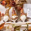 Set van 3 tuinkabouters, herfstdecoratie, kunstharsfiguren, Productafbeelding-voorbeeld 3