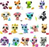 A collage of various small, stylized animal toys, each with accessories. Náhled obrázku produktu