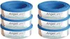 Two stacks of Angelcare refill cassettes against a white background. Náhled obrázku produktu
