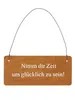3er Set Wandbilder Sprüche 18x8cm Eisen Schilder Produktbild-Vorschau 6