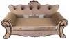 A stylish, antique-style sofa designed for cats, featuring a scratching surface and elevated design. Voir les images du produit