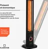 Klarstein Chauffage Infrarouge 2000W – Sur Pied & Mural, 8 Voir les images du produit 7