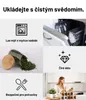 Sada 10ks Deco Haus Znovupoužitelný skleněný dózy s Náhled obrázku produktu 8