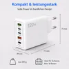 120W USB-C Schnellladegerät – 5-Port Schnellladeadapter (1x Produktbild-Vorschau 6