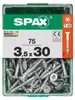Spax Universalschrauben 3.5 x 30 mm TX 20 - 75 Stk. Produktbild-Vorschau 1