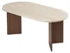 Skye Decor, Moderner Esstisch, Travertin & Walnuss, 180 x Produktbild-Vorschau 3