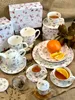 DUO FLORAL Tasse mit Teekanne SAFA New Bone China Porzellan Produktbild-Vorschau 6