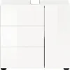 Vira meuble sous lavabo 2 portes blanc brillant, blanc. Voir les images du produit 2