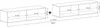 A diagram showing two identical wall-mounted TV cabinets placed side-by-side, with dimensions indicated. Produktbild-Vorschau