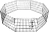 Freigehege für Kleintiere Faltbar 8-teilig 61 cm hoch Produktbild-Vorschau 3