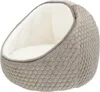 TRIXIE Höhle Livia - taupe/creme - ø 55 × 45 cm Produktbild-Vorschau 1