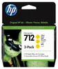 Žltá kazeta do tlačiarne HP 712 v balení 3 kusov, 29 ml Náhľad obrázku produktu 2