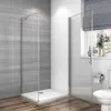 90x80x195cm 6mm NanoGlas Nischentür Drehtür Seitenwand Produktbild-Vorschau 3