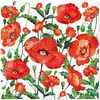 Tovagliolo per decoupage Flanders Poppy 33 × 33 cm Anteprima dell’immagine prodotto 1