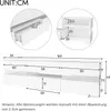 Mobile TV lucido Merax con LED, mobile TV basso con inserto Anteprima dell’immagine prodotto 6