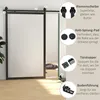 Sada kování pro posuvné dveře HOMCOM 244 cm – kompletní Náhled obrázku produktu 6