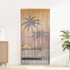 vidaXL Tenda per porta insetti con stampa di palme 100x200 Anteprima dell’immagine prodotto 1