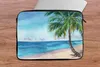 MuchoWow® Laptop Hülle 13 Zoll Strand - Palme - Meer Produktbild-Vorschau 3
