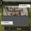 PURPLE LEAF Pergola 3,3x4,5m Wasserdicht Winterfest, Produktbild-Vorschau 5