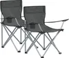 SONGMICS Campingstuhl Klappstühle, 2er Set,bis 120 kg Produktbild-Vorschau 1