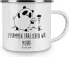 Mr. & Mrs. Panda Pott Im Team zusammenarbeiten - Weiß - Produktbild-Vorschau 3