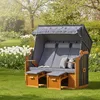 Strandkorb XXL 3 Sitzer für Garten & Terrasse aus Produktbild-Vorschau 2