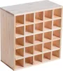 KADAX Weinregal aus Holz, 52 x 25.5 x 52 cm, Natürlich,  1 Produktbild-Vorschau 4