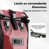 Brašna na nosič Wiltec červená, nosič na kolo s úložným Náhled obrázku produktu 4