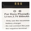 Batterijen voor de Doro PhoneEasy 520, type DBF-800A, Productafbeelding-voorbeeld 9