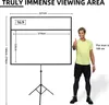 CCLIFE Heimkino Beamer Leinwand Rolloleinwand Produktbild-Vorschau 2
