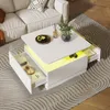 Radelldar Couchtisch mit LED-Beleuchtung Wohnzimmertisch Produktbild-Vorschau 9