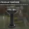 Muntel Holzkohlegrill edelstahl,Säulengrill,BBQ-Grill,inkl Produktbild-Vorschau 2