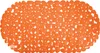 MSV Dusche/Bad rutschfeste Matte Badezimmer - pvc - orange Produktbild-Vorschau 1