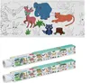 Relaxdays Tovaglia da colorare per bambini, set da 2, carta Anteprima dell’immagine prodotto 1