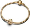 Pandora Clip Charm Femme Nœud d'Amour Doré Voir les images du produit 3