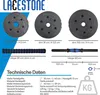 Lacestone 2in1 Hantelset Kurzhantel Langhantel Set Hanteln Produktbild-Vorschau 3