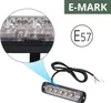 4X 6 LED Front, Blinklicht Stroboskop Warnlicht Warnleuchte Produktbild-Vorschau 5