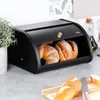 Chlebak metalowy czarny 30x26,5x17 cm Podgląd zdjęcia produktu 6