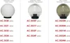 ACA Lighting luminaire extérieur SPHERE D150 smoke AC.3533M Voir les images du produit 2