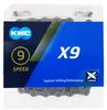 KMC Fahrrad Kette X9 Kompatibilität: 9-fach | SB-Verpackung Produktbild-Vorschau 5