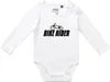 Huuraa Baby Body Bike Rider Fahrrad 68 White  Baumwolle Produktbild-Vorschau 1