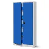 Armoire de bureau Armoire en acier gris-bleu 195x90x40 Voir les images du produit 2