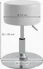 Hocker Vicco Design Weiß 33.5 x 67 cm für Schminktisch, Produktbild-Vorschau 7