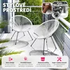 TecTake 404406, Ocel, Plast, Bílá Náhled obrázku produktu 4