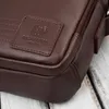 Herren Umhängetasche aus braunem Leder klassisch urban Produktbild-Vorschau 5