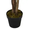 vidaXL Umelý strom Ficus 1008 listov 180 cm zelený Náhľad obrázku produktu 3