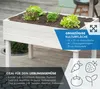Westmann Holz Hochbeet Frieda Grau 119x75x79 cm Produktbild-Vorschau 7