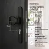 Schmalrahmengarnitur 8-72mm Schwarz RAL9005 Produktbild-Vorschau 5